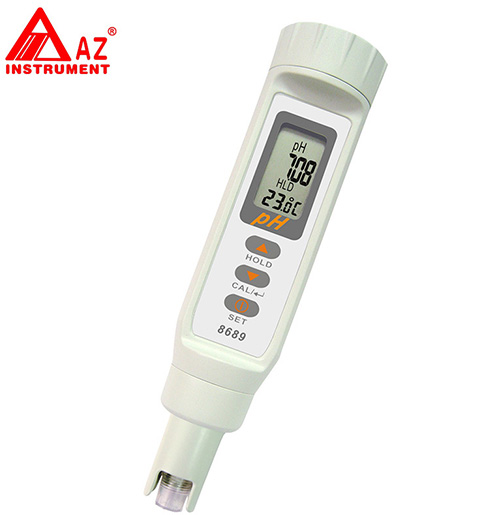 Az8689 detachable pen pH pH meter