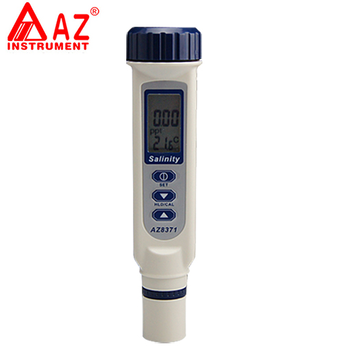 台湾衡欣 AZ8371高精度盐度计 海水盐度计 食品咸度仪 盐度检测仪