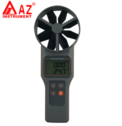 台湾衡欣 AZ8916高精度风速测量仪 风速计 风量仪 可选配测量风罩