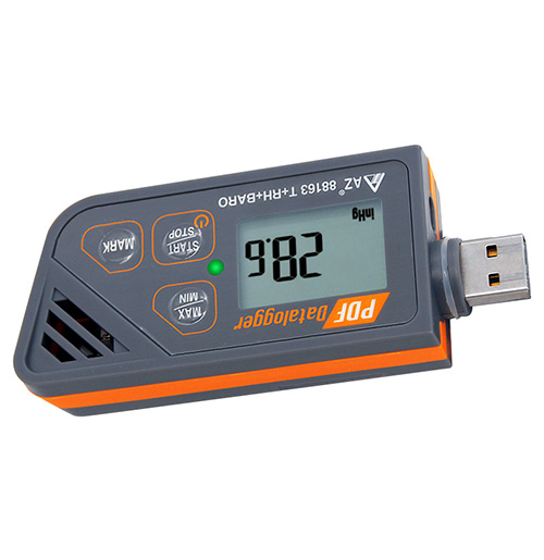 AZ88163   Temp. RH Baro. USB Data Logger