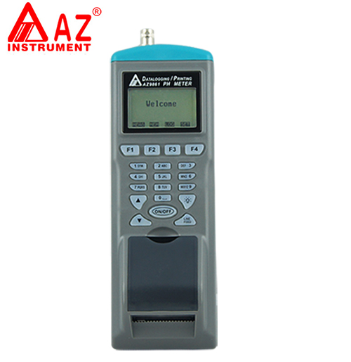台湾衡欣 AZ9861酸碱计记录仪 ph测量记录仪ph酸碱计印表机打印机