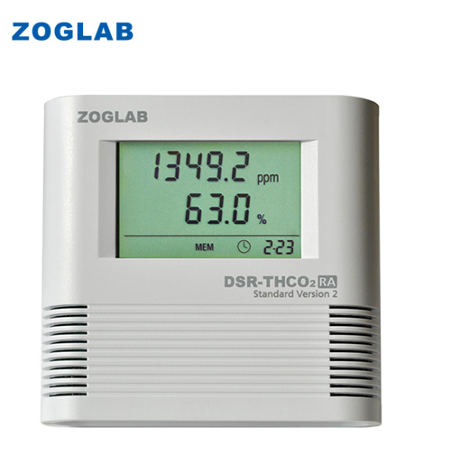 佐格/ZOGLAB 温湿度二氧化碳记录仪 DSR-THCO2