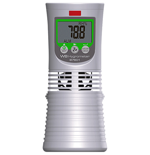 衡欣AZ87601温湿度计湿球温度自动记录仪温室高湿度环境测量