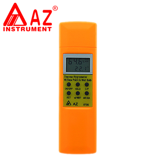 台湾衡欣 AZ8705 工业级温湿度计 温湿度计 电子 进口高精度温湿度计