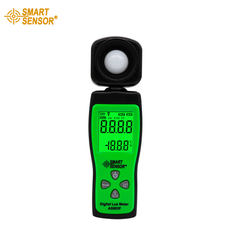 希玛AS803F光照度计高精度测光表 便携式迷你手持数字光度亮度计