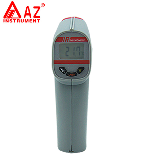 台湾衡欣 AZ8890红外线测温仪 测温枪 温度计 非接触电子测温仪