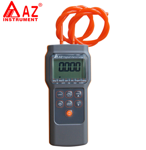 台湾衡欣 AZ82152 电子压力计 高精度电子微压差计 数字压差仪