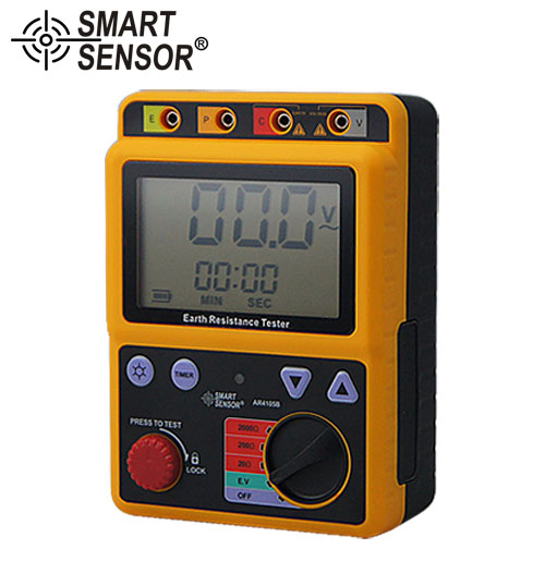 希玛 AR4105B 接地电阻测试仪 接地电压测量仪数字显示电阻测量仪